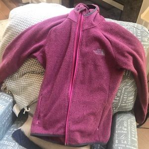 North face fleece sweater